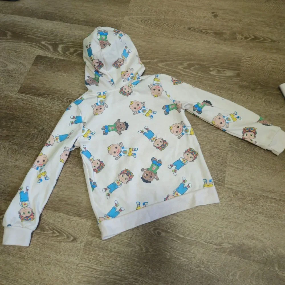 Cocomelon Toddler Boy Fleece Hoodie Joggers 2-Piece Matching Set Toddlers 5T